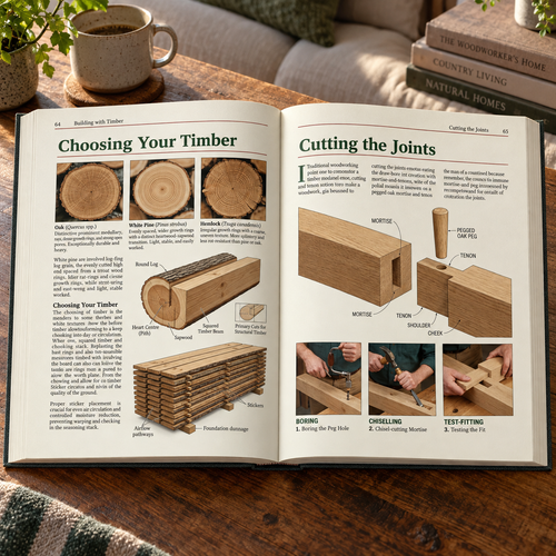 Build a Classic Timber-Framed House: Planning and Design, Traditional Materials, Affordable Methods