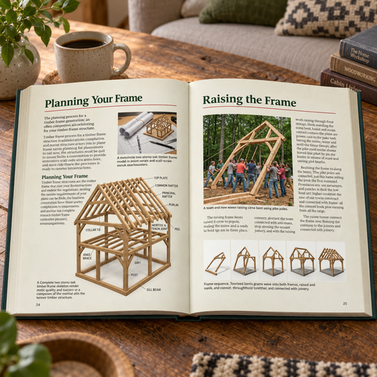 Build a Classic Timber-Framed House: Planning and Design, Traditional Materials, Affordable Methods