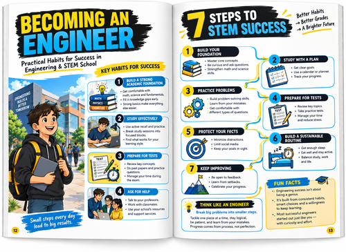 Becoming an Engineer: The Average Person's Guide to Getting Good Grades and Succeeding in Engineering and STEM School